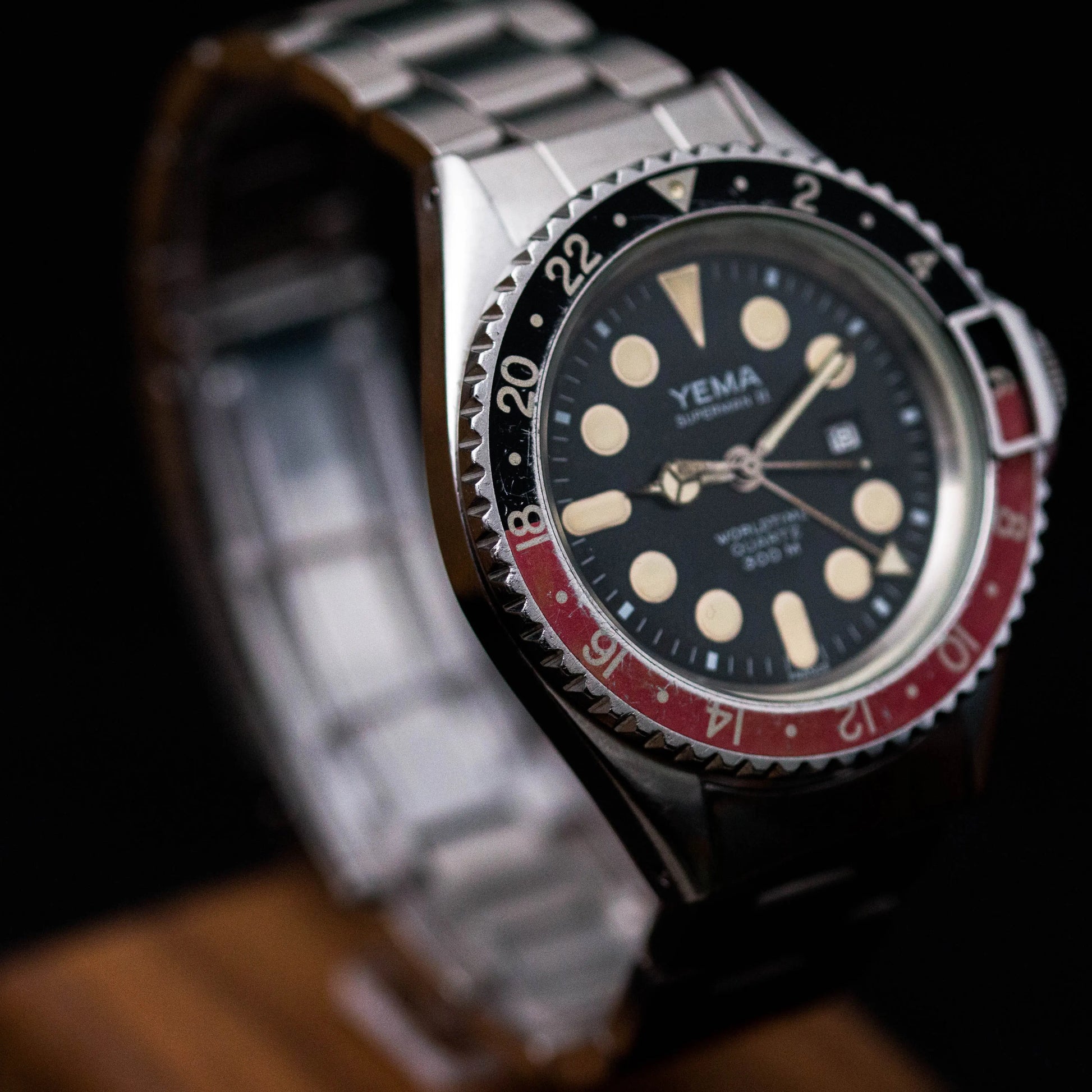 YEMA Superman II Worldtime GMT 300M YEMA