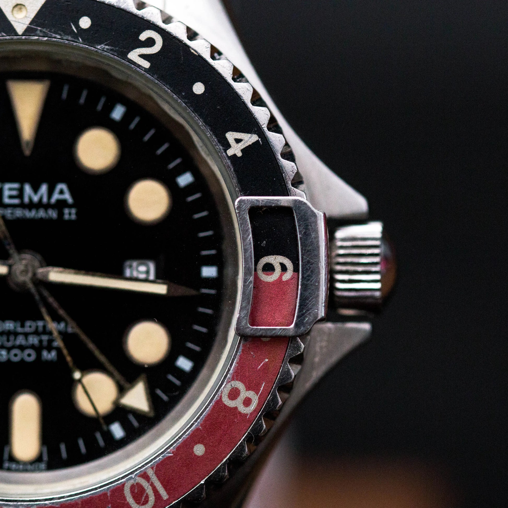 YEMA Superman II Worldtime GMT 300M YEMA
