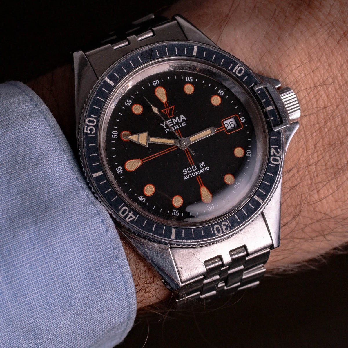 YEMA Vintage Superman Croix Rouge Automatic Ref.530016