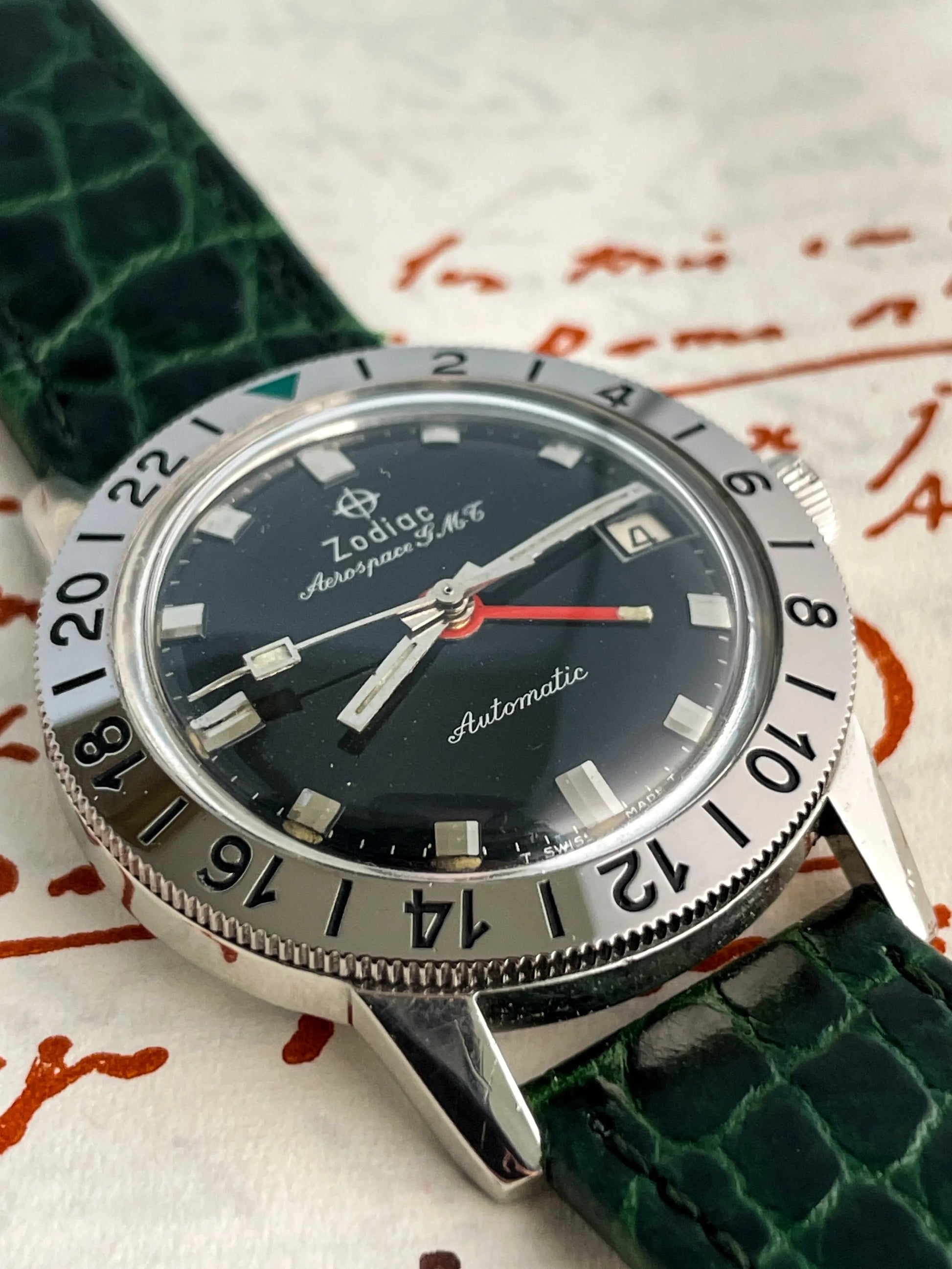 ZODIAC Aerospace GMT Années 60 ZODIAC