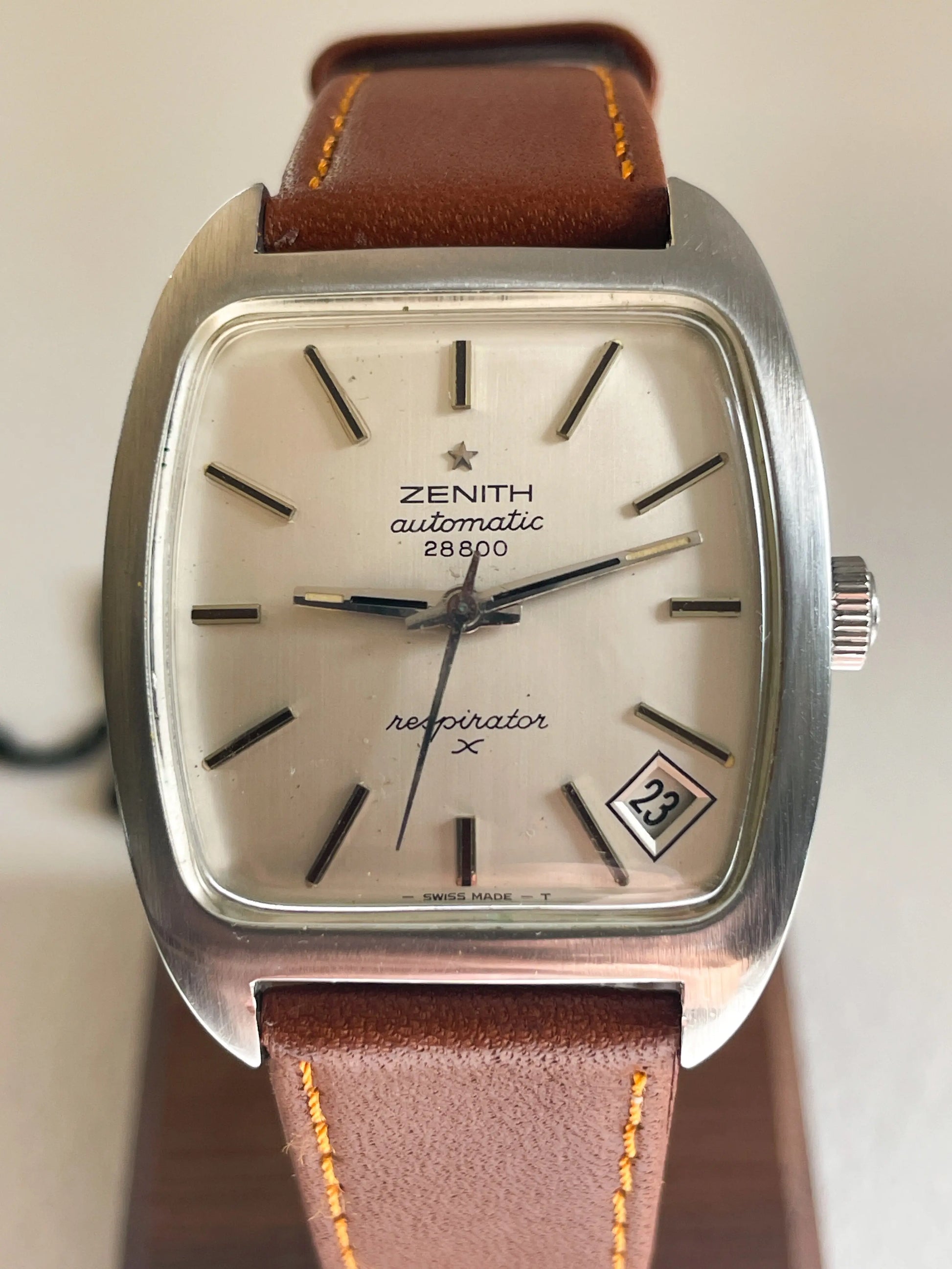 Respirador Zenith X 28800 Automático Caja Zenith DropAndWatch