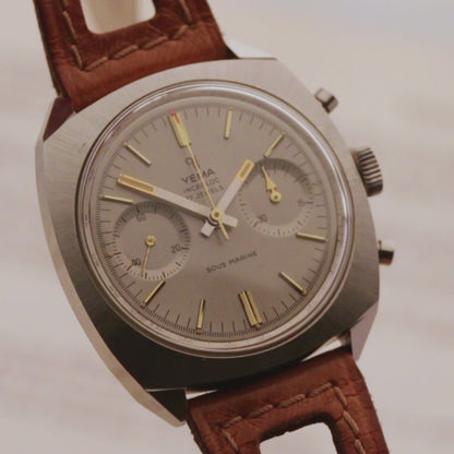 YEMA Chronographe Sous-Marine 9113 - Valjoux 7730 - NOS
